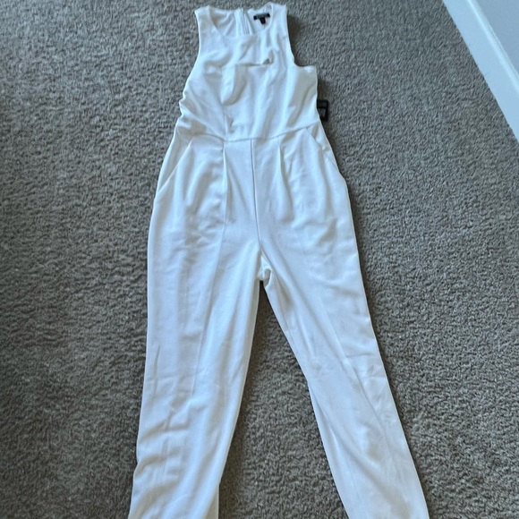 Express Pants & Jumpsuits Nwt White Express Jumpsuit Poshmark